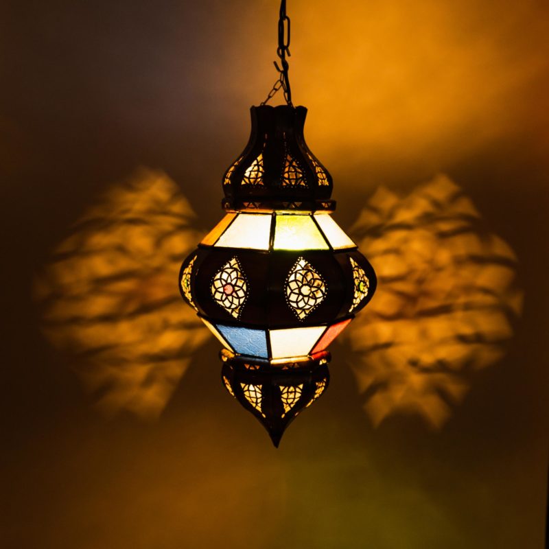 Marocká závesná lampa Khalil