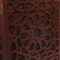 Marocký drevený stolík Malik_3
