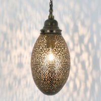 Luxusná mosadzná lampa Yilma