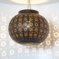 Orientálna závesná lampa Kawakib 4