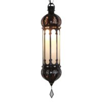 Závesná lampa Dunya mliečnobiela 2
