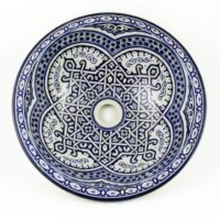 Orientálne ručne maľované umývadlo FES 46