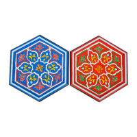 Orientálne drevené stolíky Tirra (rôzne farby) 4