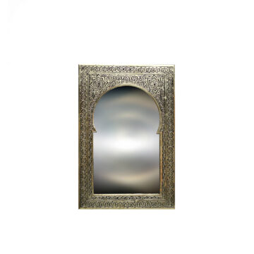 Strieborné zrkadlo Jawaher 37 x 25 cm